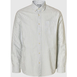 Camicia Oxford Uomo Selected Rigata Regular Fit Pure