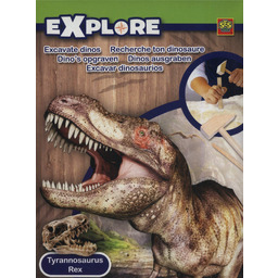 SES Creative 25022 wykopaliska dinozaury, asortyment 3 zestawy