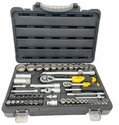 Kpl kluczy nasadowych Spline 55 szt.
