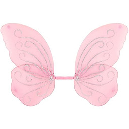 Widmann 86461 - Skrzydła motyla z brokatem, dorosła