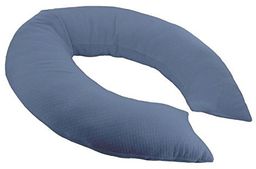 Poyetmotte Grand Comfort Poduszka ciążowa, dżinsy, 180 cm,