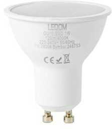 Żarówka LED LEDOM GU10 1W biała neutralna