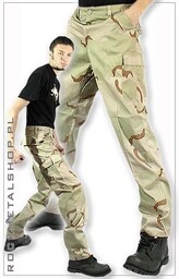 spodnie bojówki US-RANGER-HOSE, ''3F DESERT'' -XS