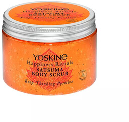Yoskine Happiness Rituals Peeling cukrowy do ciała SATSUMA