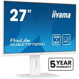 IIYAMA Monitor 27 cali XUB2797QSU-W2,IPS,HDMI,DP,100Hz,QHD,300cd,(5y)