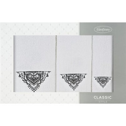 Eurofirany Zestaw ręczników Laura (3 sztuki)