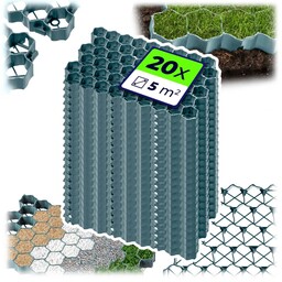 Kratka ogrodowa Lund 60 x 40 cm 20