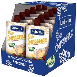 Lubella Owsianka z bananami truskawkami 100 g x