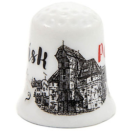 Naparstek ceramiczny Gdańsk Żuraw oldbook