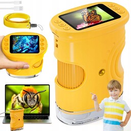 Kieszonkowy Mikroskop Mobilny Mikroskop Dla Dzieci Mikroskop Usb
