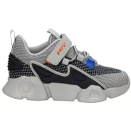 Bartek 8700710 szare buty sportowe dziecięce mikrofibra