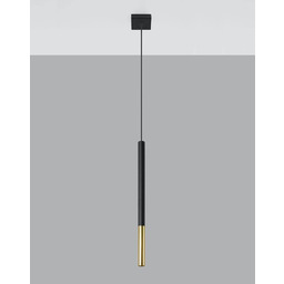 Sollux Lighting Lampa wisząca MOZAICA 1 SL.0891 czarno-złota