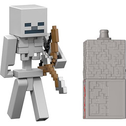Mattel Minecraft Toys, figurka Skeleton z akcesorium