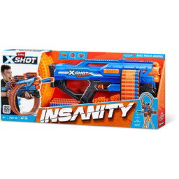 Zuru X-Shot Insanity Mad Barrel Blaste 72 Strzałki