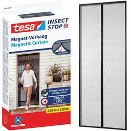 Moskitiera Magnetyczna Tesa Siatka na Drzwi z Magnesami