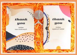 Gotowy zestaw prezentowy Thank You box kawa smakowa