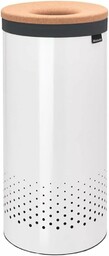 Brabantia Stalowy kosz na bieliznę 35L, pokrywa