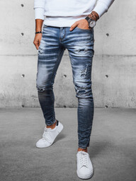 Spodnie męskie jeansowe niebieskie Dstreet UX4081-28/42