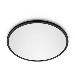Philips - Lampa sufitowa LED SuperSlim czarna, Ø