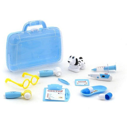 Zestaw weterynarza w walizce światło dźwięk