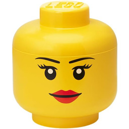 LEGO Storage: Głowa do układania - Dziewczynka, rozmiar