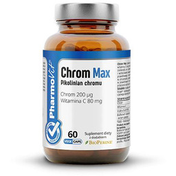 PHARMOVIT - Chrom Max Pikolinian chromu, 60 kapsułek
