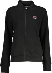CZARNA BLUZA DAMSKA FILA Z ZAMKIEM