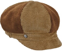 Czapka Kaszkiet Vanford by Lierys, camelowy, One Size