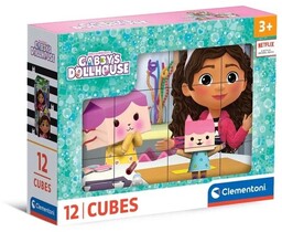Clementoni KLOCKI GABBY''S DOLLHOUSE 12EL