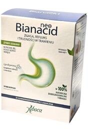 NeoBianacid Saszetki na Zgagę Nadkwaśność, Refluks, Niestrawność