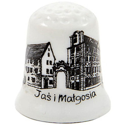 Naparstek ceramiczny Wrocław Jaś i Małgosia oldbook