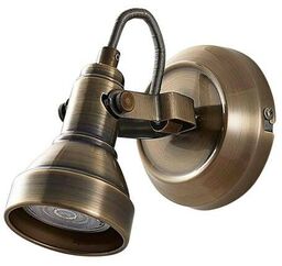 Lindby - Perseas LED Lampa Ścienna Antique Brass
