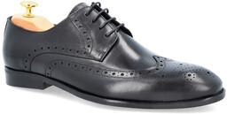 Wizytowe półbuty męskie - TAPI C-6688 CZARNE