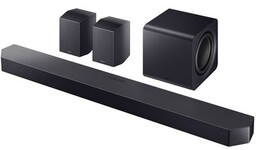 SAMSUNG Soundbar HW-Q990F EN Czarny 11.1.4-kanałowy, Bezprzewodowy Subwoofer,