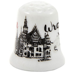 Naparstek ceramiczny Wrocław Ratusz oldbook