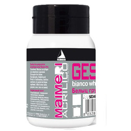 Gesso grunt akrylowy biały 500ml Maimeri