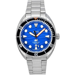 Zegarek Fossil Breaker Stainless Steel Blue Dial Quartz