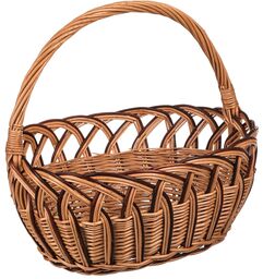 ČistéDřevo Kosz prezentowy wiklinowy dekoracyjny