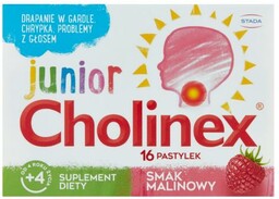 Cholinex Junior, 16 pastylek do ssania