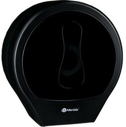 Podajnik na papier toaletowy MERIDA ONE MAXI, czarny