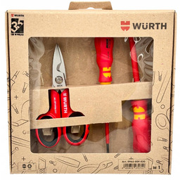 Wurth Nożyce Do Przewodów I Zestaw Wkrętaków Kpl.