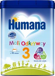 Humana 3 Mali Odkrywcy, produkt na bazie mleka,
