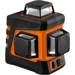 Laser płaszczyznowy 20 m 3D zielony 360