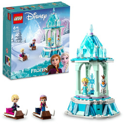 LEGO Disney, klocki, Magiczna karuzela Anny i Elzy,