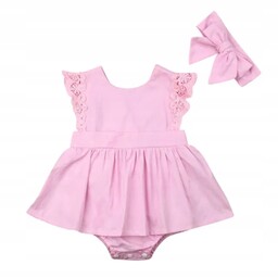 Sukieneczka niemowlęca 68 74 sukienka body sukienkobody opaska
