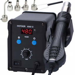 Stacja lutownicza Spawarka hot air Hotair 858D II