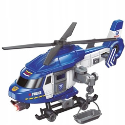 Helikopter Policyjny Ratunkowy Policja SOS Światło LED Dźwięki
