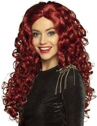 Boland 85060 Mylène Curls peruka damska czerwona
