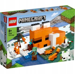 Lego Minecraft 21178 Siedlisko lisów