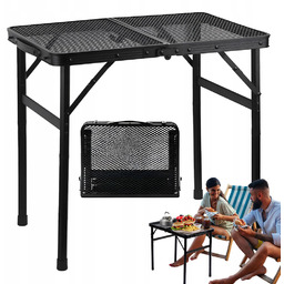 Aluminiowy Składany Stolik Outdoor Dwie Wysokości Do Grillowania